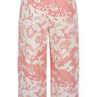 Raffaello Rossi Jolie 6/8 Floral Two-Tone Pant