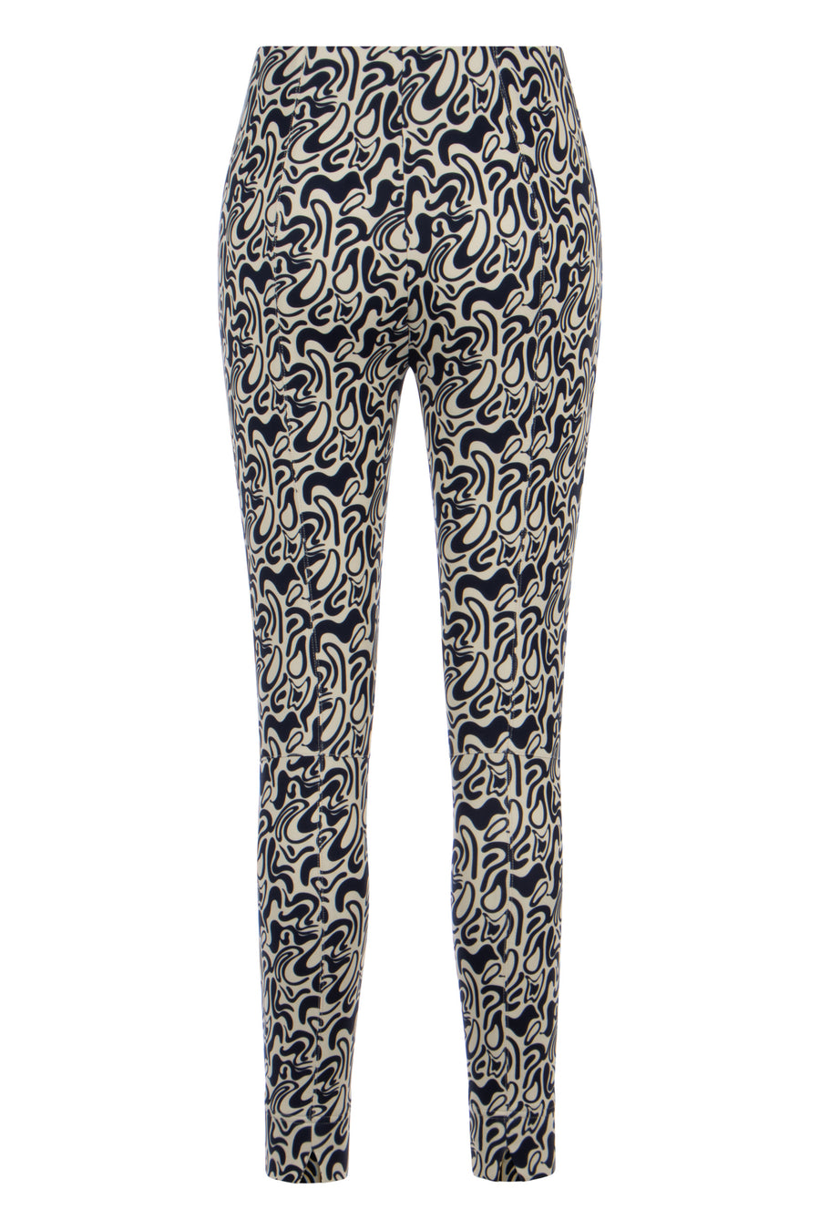 Raffaello Rossi Penny Organic Two-Tone Print Pant