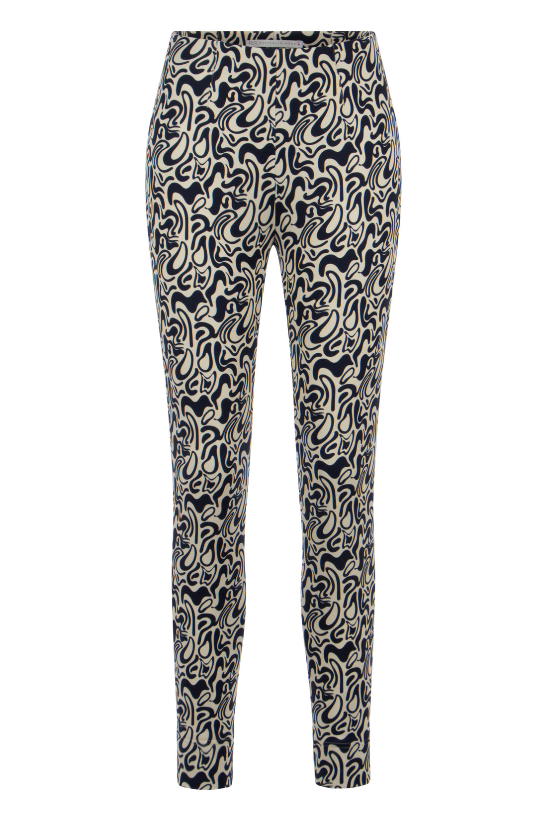 Raffaello Rossi Penny Organic Two-Tone Print Pant