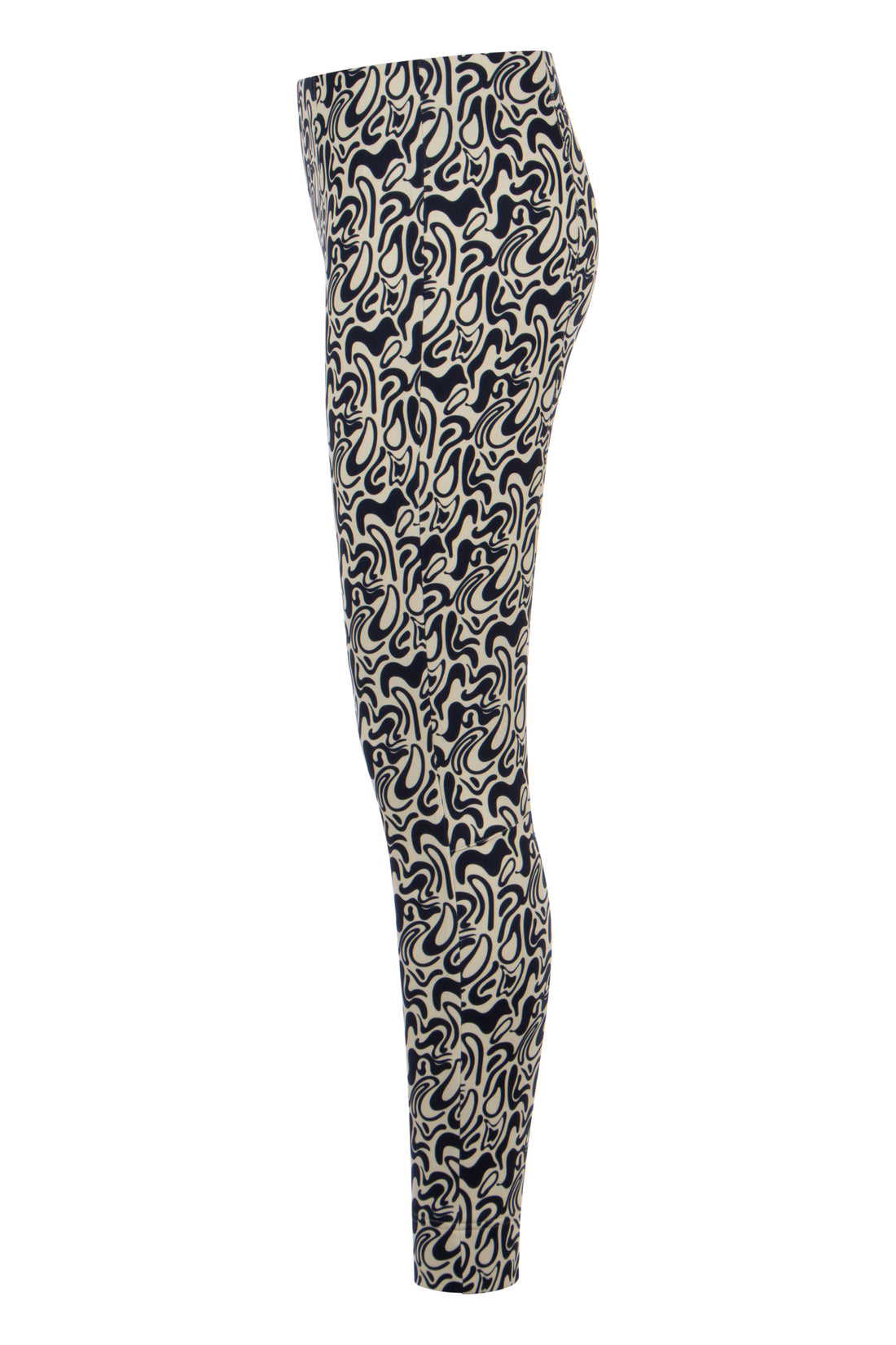 Raffaello Rossi Penny Organic Two-Tone Print Pant