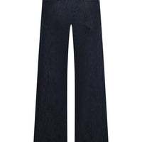 Sventy Belt Dark Blue Denim Pin Stripe
