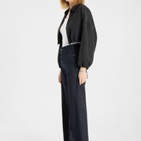Sventy Belt Dark Blue Denim Pin Stripe