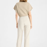 Vika Flared Structure Jersey