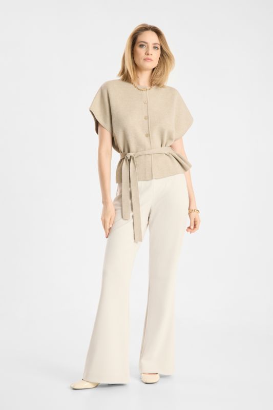 Vika Flared Structure Jersey