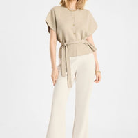 Vika Flared Structure Jersey