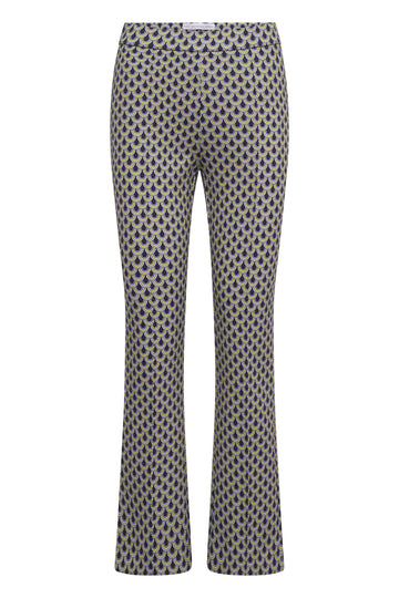 Raffaello Rossi Macy B 7/8 Multicolour Bow Pant